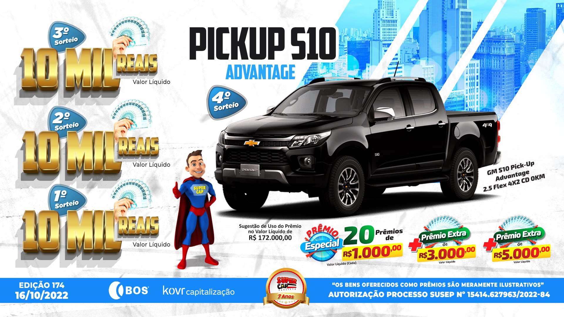 PRÊMIOS Supercap Paulista